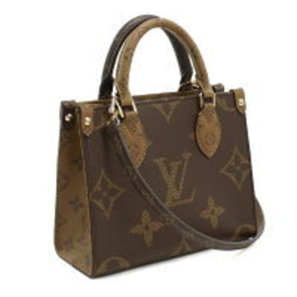 Louis Vuitton On the Go Handbag Brown